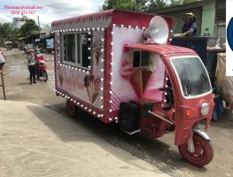 XE BA BÁNH BÁN HÀNG LƯU ĐỘNG