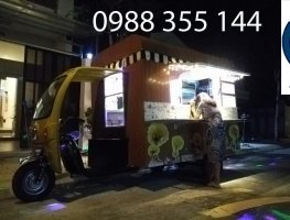 XE BA BÁNH ĐIỆN BÁN TRÀ SỮA