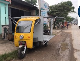 XE BA BÁNH ĐIỆN CHỞ HÀNG CÓ THÙNG