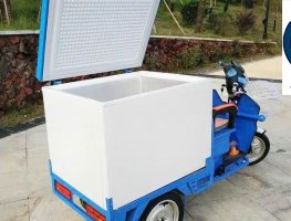 Xe bán kem thùng đông lạnh