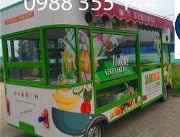 XE ĐIỆN 4 BÁNH BÁN TRAI CÂY 