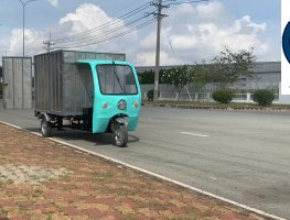 Xe thùng chạy điện giá rẻ