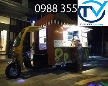 XE BA BÁNH ĐIỆN BÁN TRÀ SỮA