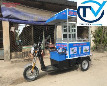 xe điện bán hàng rong